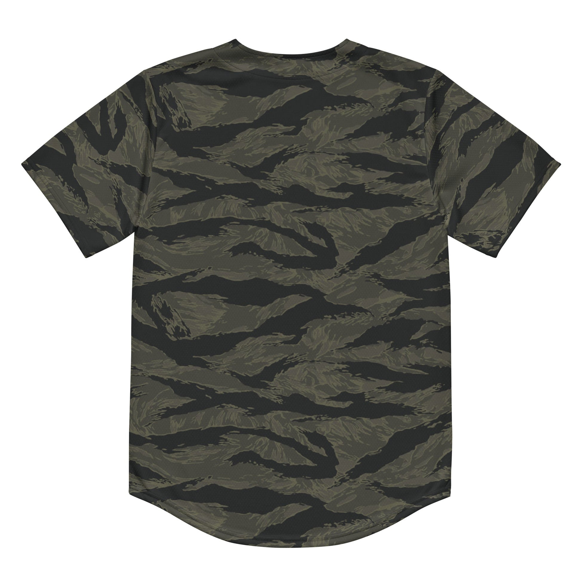 American Tiger Stripe Highland Triple Canopy CAMO baseball jersey - Baseball Jerseys