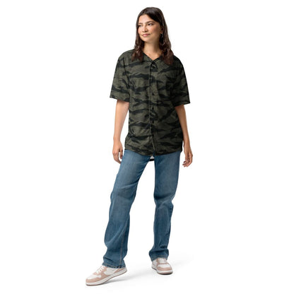 American Tiger Stripe Highland Triple Canopy CAMO baseball jersey - Baseball Jersey