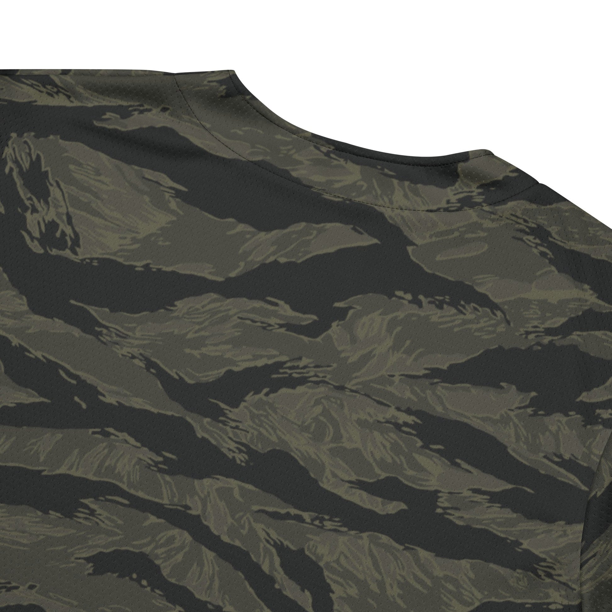 American Tiger Stripe Highland Triple Canopy CAMO baseball jersey - Baseball Jerseys