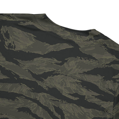 American Tiger Stripe Highland Triple Canopy CAMO baseball jersey - Baseball Jerseys