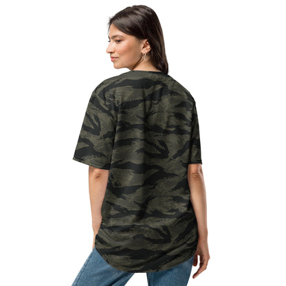 American Tiger Stripe Highland Triple Canopy CAMO baseball jersey - Baseball Jerseys