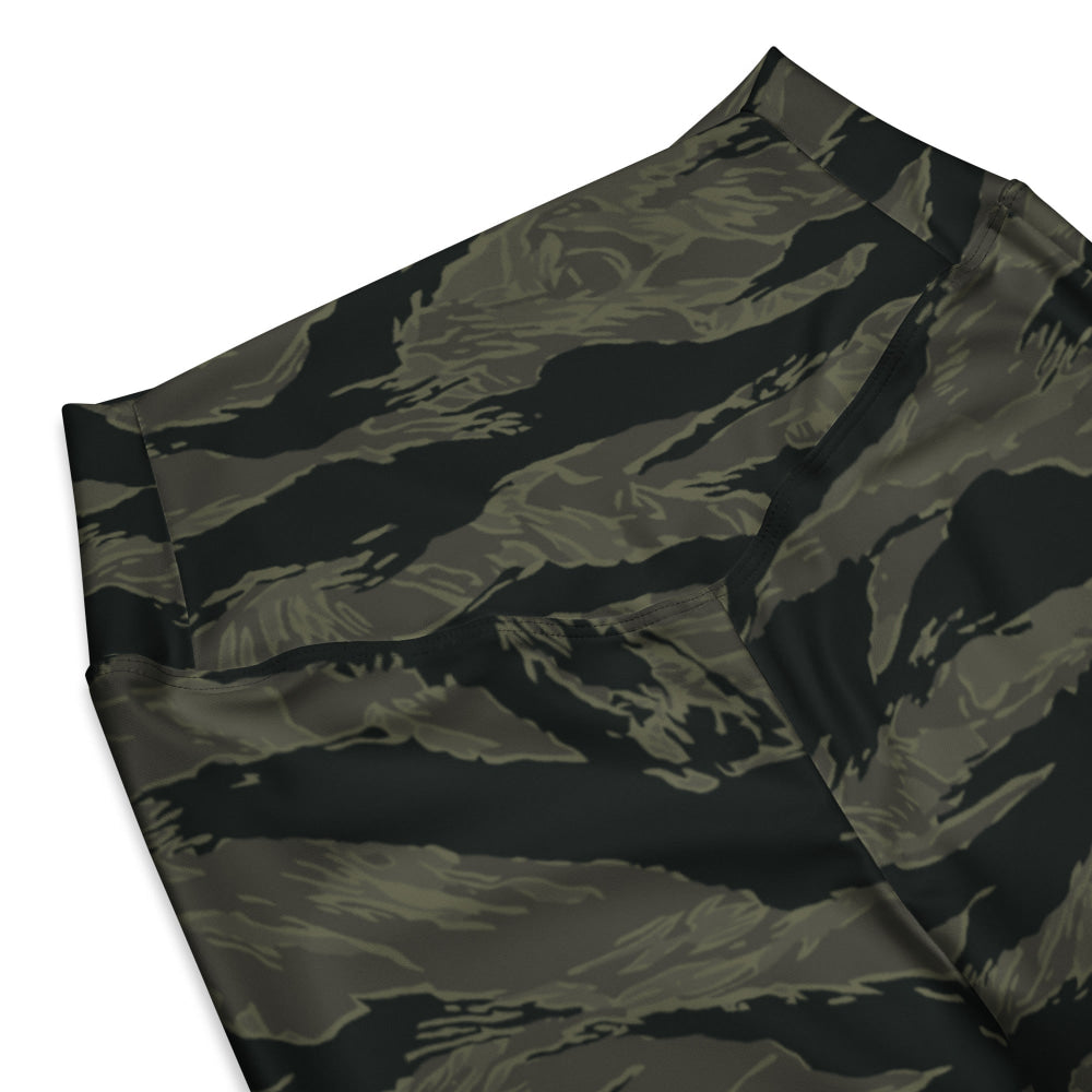 American Tiger Stripe Highland Triple Canopy CAMO Flare leggings - Womens Leggings