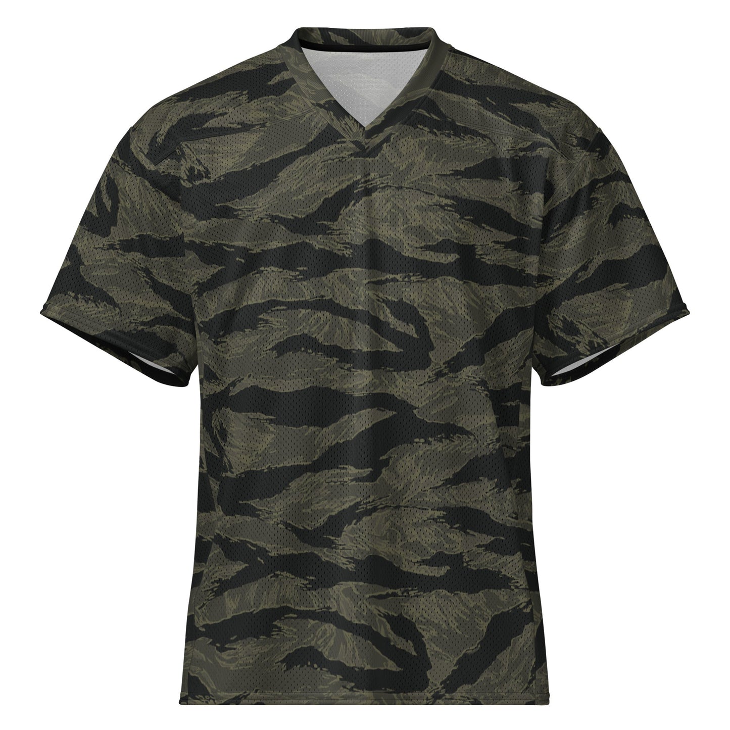 American Tiger Stripe Highland Triple Canopy CAMO football jersey - 2XS - Football Jersey
