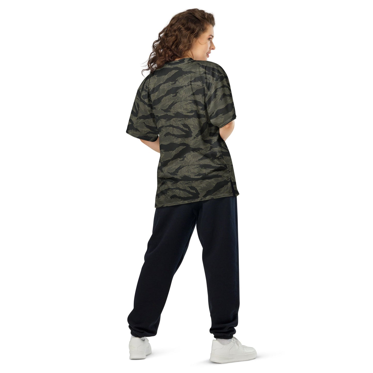 American Tiger Stripe Highland Triple Canopy CAMO football jersey - Football Jersey