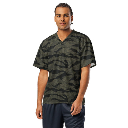 American Tiger Stripe Highland Triple Canopy CAMO football jersey - Football Jersey