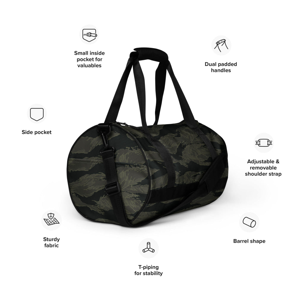 American Tiger Stripe Highland Triple Canopy CAMO gym bag - Gym Bag