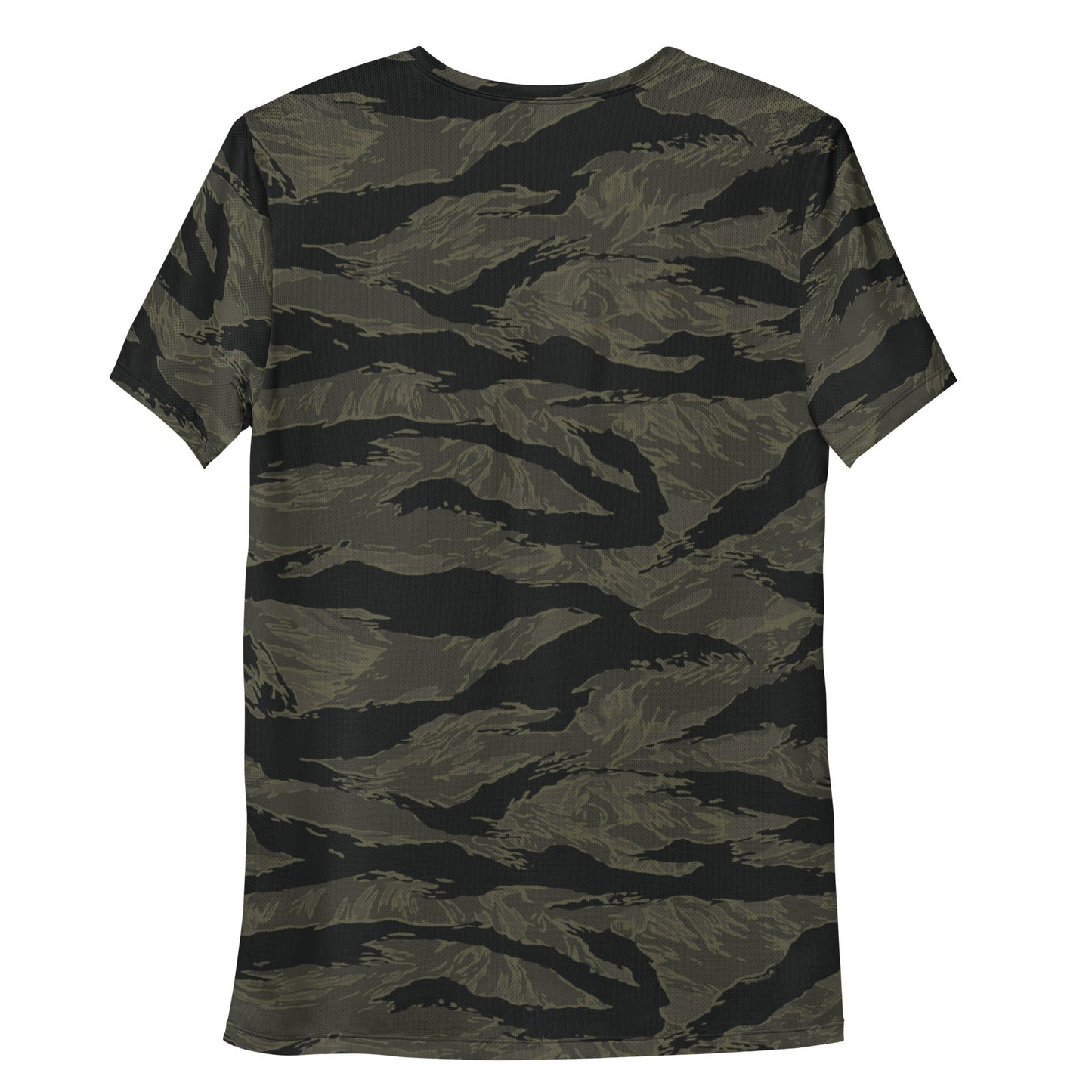American Tiger Stripe Highland Triple Canopy CAMO Mens Athletic T-shirt - T-Shirts