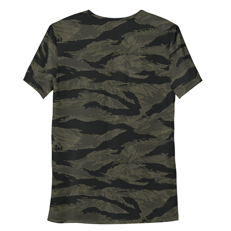 Tiger Stripe Highland Triple Canopy CAMO Mens Athletic T-Shirt - Shirt