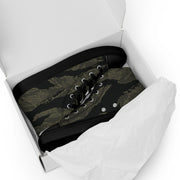 Tiger Stripe Highland Triple Canopy CAMO Mens High-Top Canvas Shoes