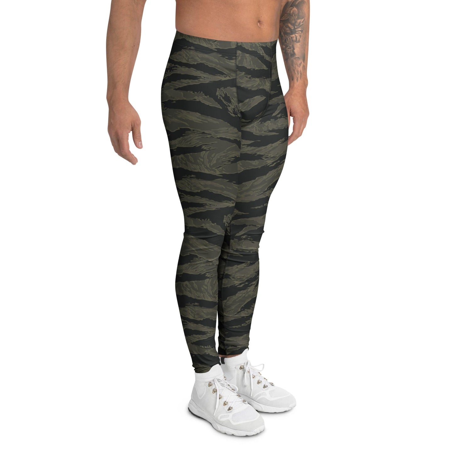 American Tiger Stripe Highland Triple Canopy CAMO Mens Leggings