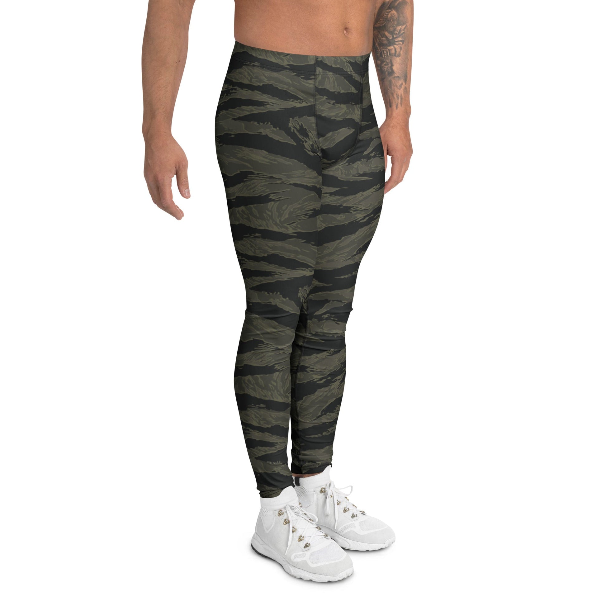 American Tiger Stripe Highland Triple Canopy CAMO Mens Leggings