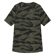 Tiger Stripe Highland Triple Canopy CAMO Mens Short-Sleeve Rash Guard - SS