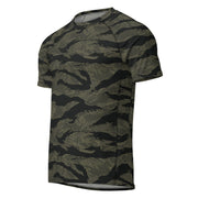 Tiger Stripe Highland Triple Canopy CAMO Mens Short-Sleeve Rash Guard - SS