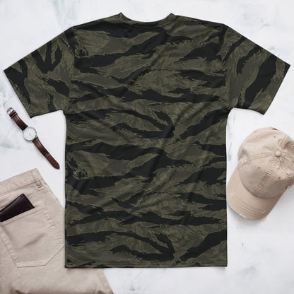 American Tiger Stripe Highland Triple Canopy CAMO Mens T-Shirt