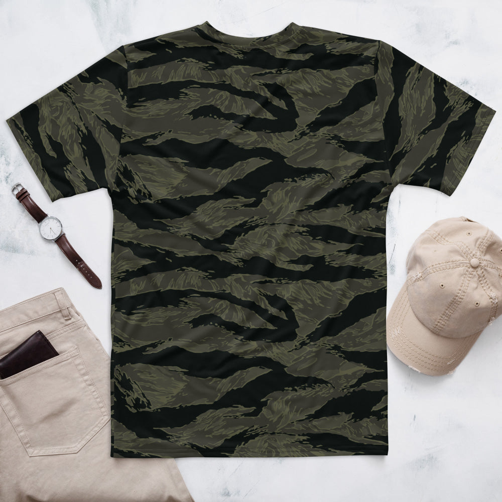 American Tiger Stripe Highland Triple Canopy CAMO Men’s t-shirt - Mens T-Shirt