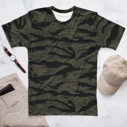 American Tiger Stripe Highland Triple Canopy CAMO Mens T-Shirt - XS