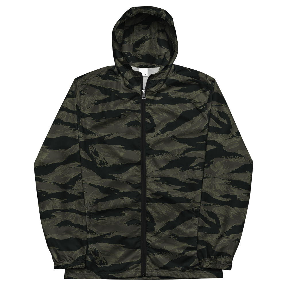 American Tiger Stripe Highland Triple Canopy CAMO Men’s windbreaker - Mens Windbreaker