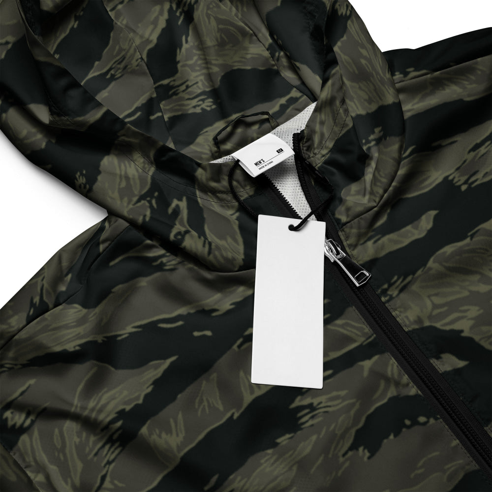 American Tiger Stripe Highland Triple Canopy CAMO Men’s windbreaker - Mens Windbreaker