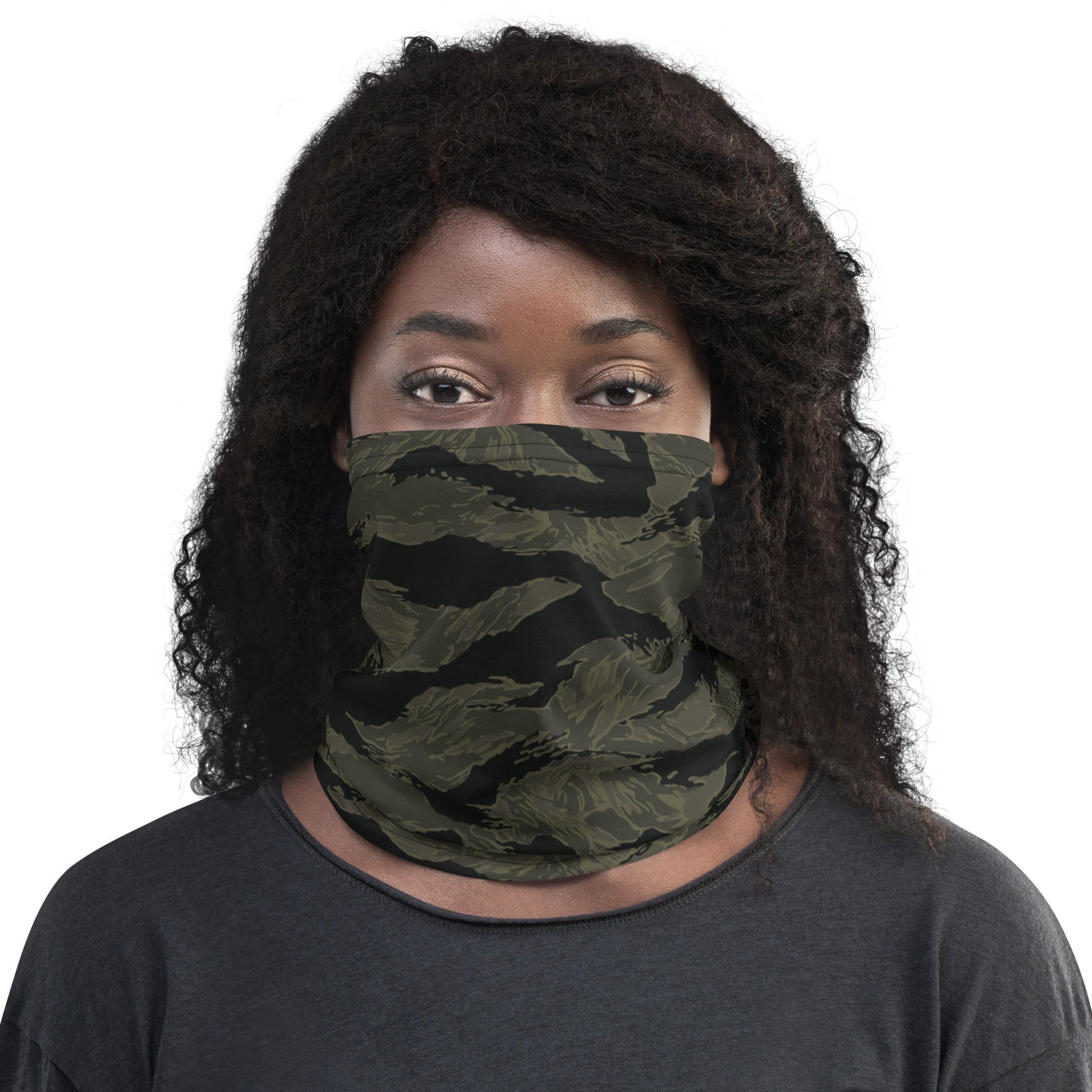 American Tiger Stripe Highland Triple Canopy CAMO Neck Gaiter - Gaiters