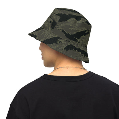 American Tiger Stripe Highland Triple Canopy CAMO Reversible bucket hat - Bucket Hat