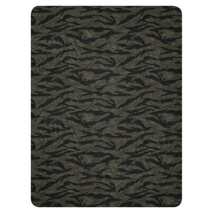 American Tiger Stripe Highland Triple Canopy CAMO Sherpa blanket - Blanket