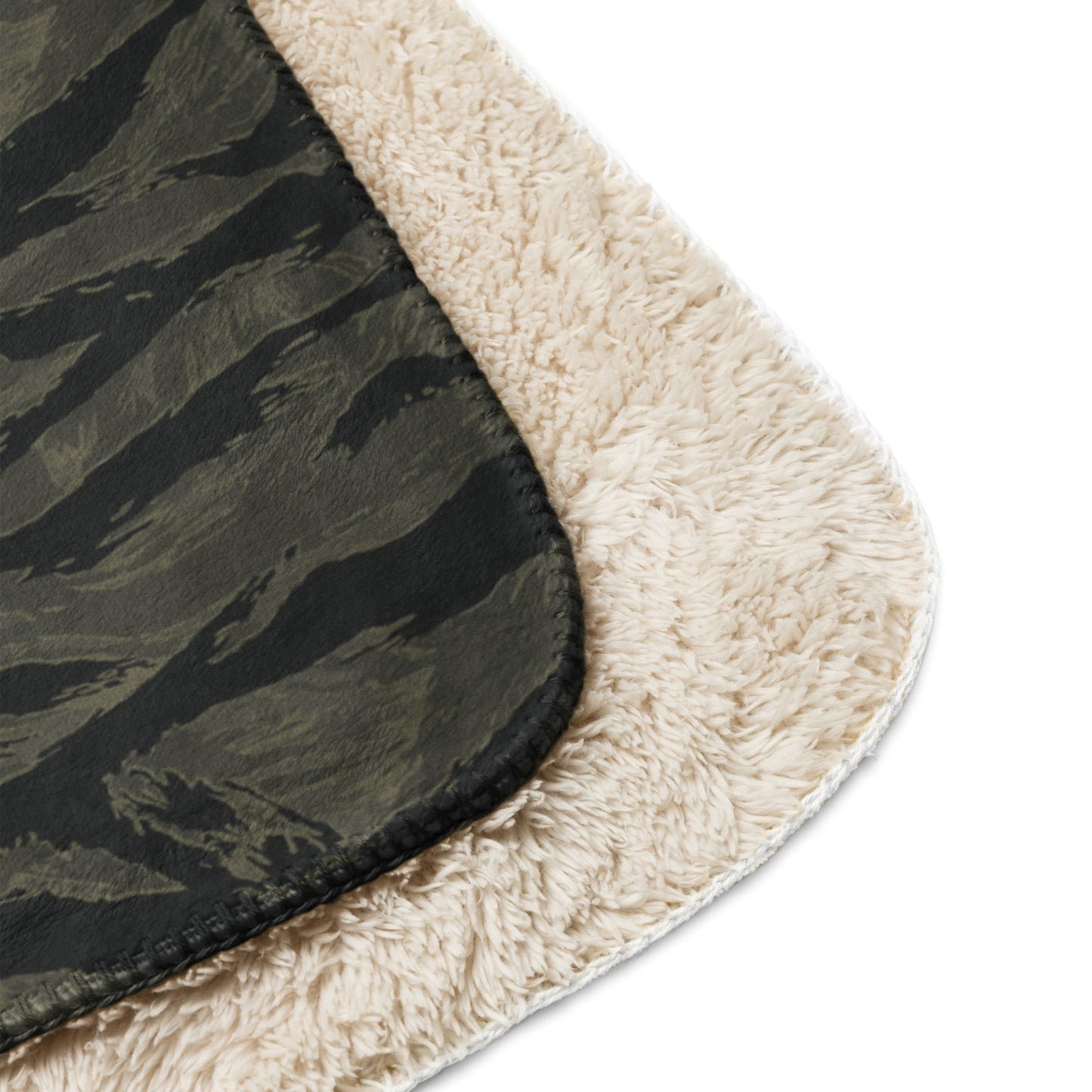 American Tiger Stripe Highland Triple Canopy CAMO Sherpa blanket - Blanket