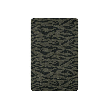 American Tiger Stripe Highland Triple Canopy CAMO Sherpa blanket - Blanket