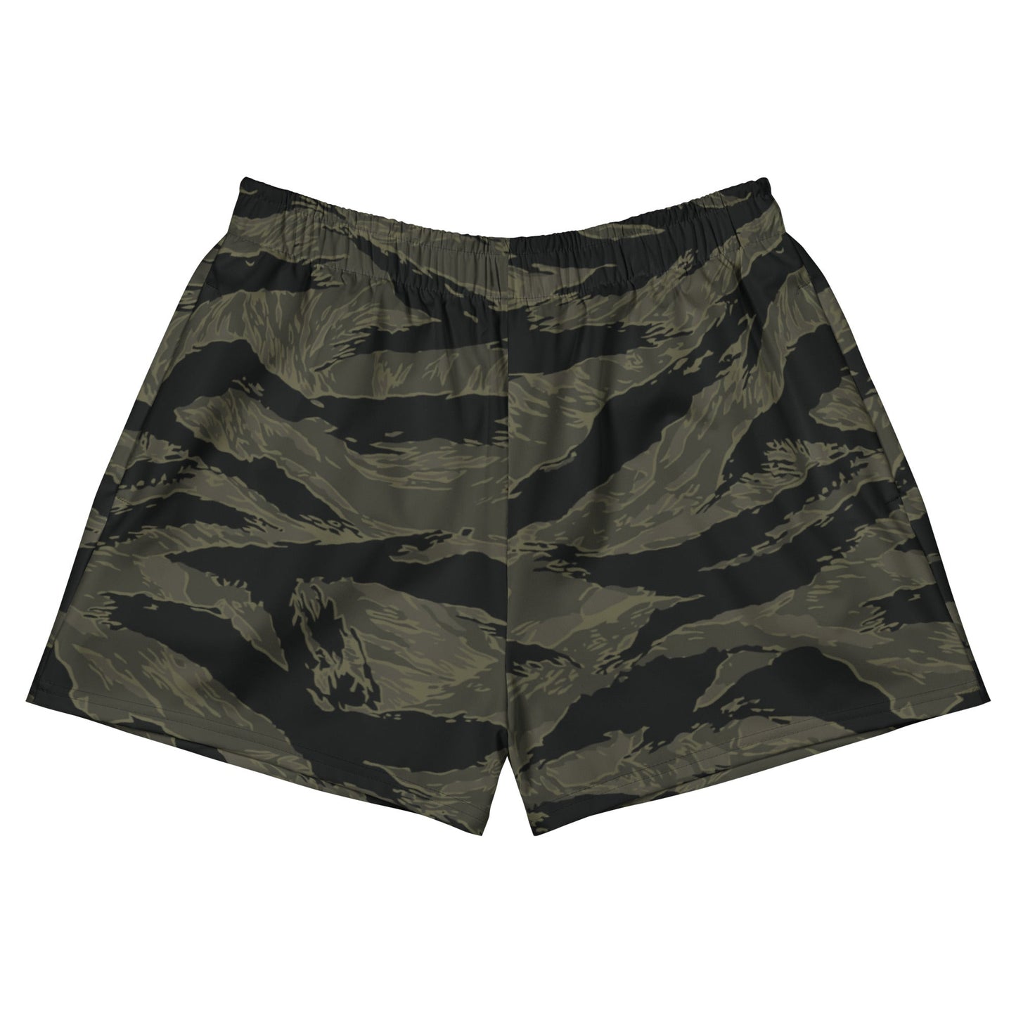 American Tiger Stripe Highland Triple Canopy CAMO Unisex Athletic Shorts