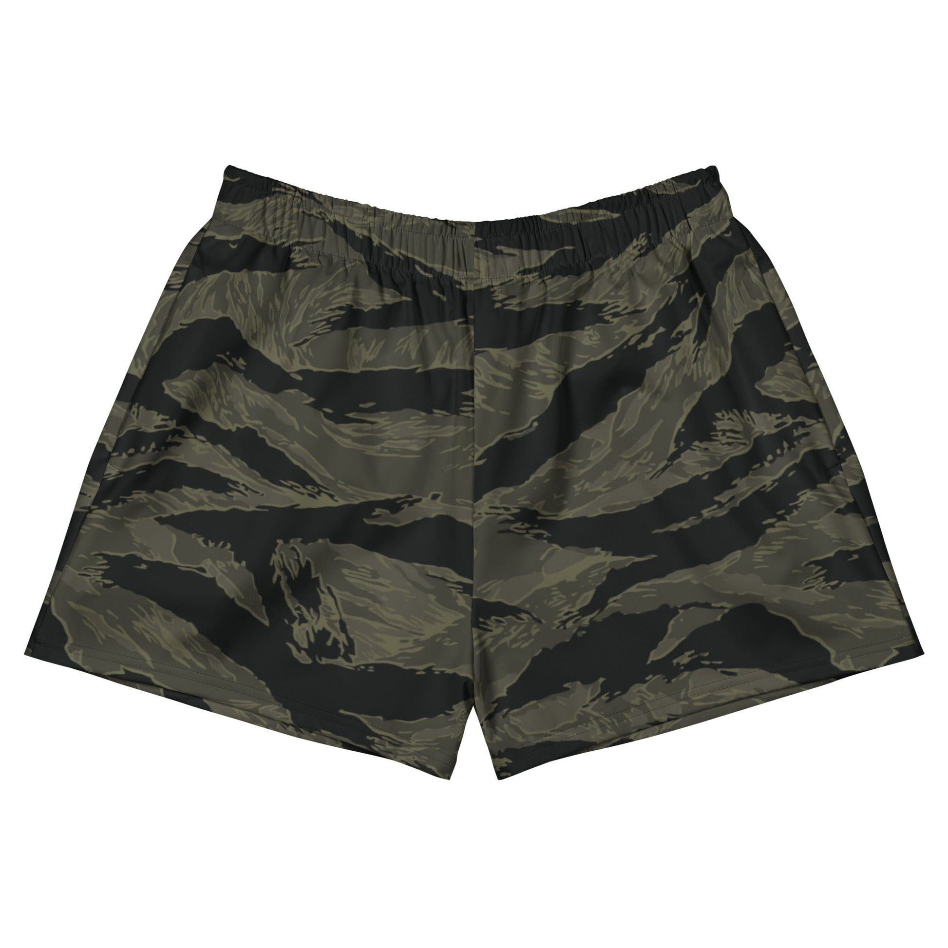 American Tiger Stripe Highland Triple Canopy CAMO Unisex Athletic Shorts