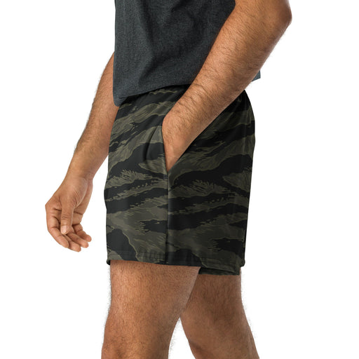 Tiger Stripe Highland Triple Canopy CAMO Unisex Athletic Shorts - XS