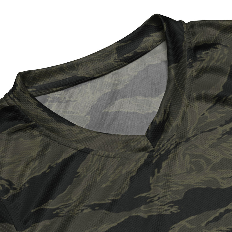Tiger Stripe Highland Triple Canopy CAMO Unisex Basketball Jersey