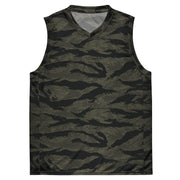 Tiger Stripe Highland Triple Canopy CAMO Unisex Basketball Jersey