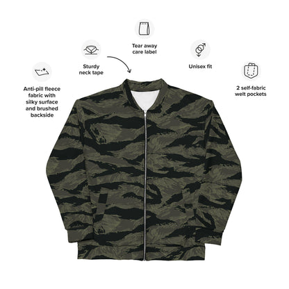 American Tiger Stripe Highland Triple Canopy CAMO Unisex Bomber Jacket