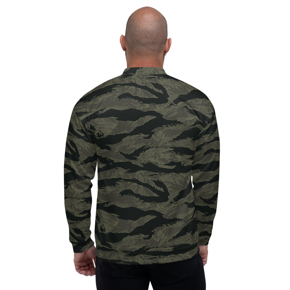 American Tiger Stripe Highland Triple Canopy CAMO Unisex Bomber Jacket