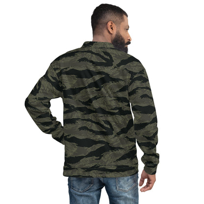 American Tiger Stripe Highland Triple Canopy CAMO Unisex Bomber Jacket