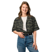 Tiger Stripe Highland Triple Canopy CAMO Unisex Short-Sleeve Button Shirt - Button-Up