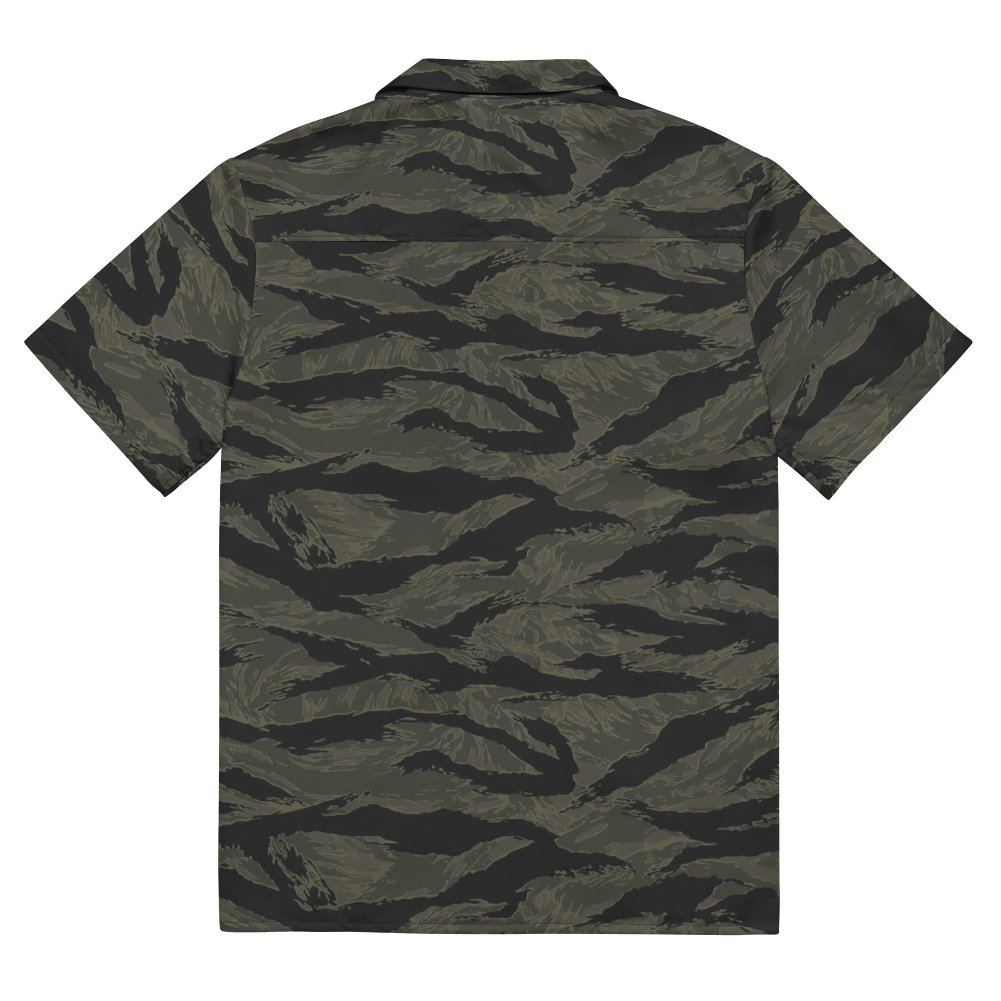 American Tiger Stripe Highland Triple Canopy CAMO Unisex button shirt - Button Shirts