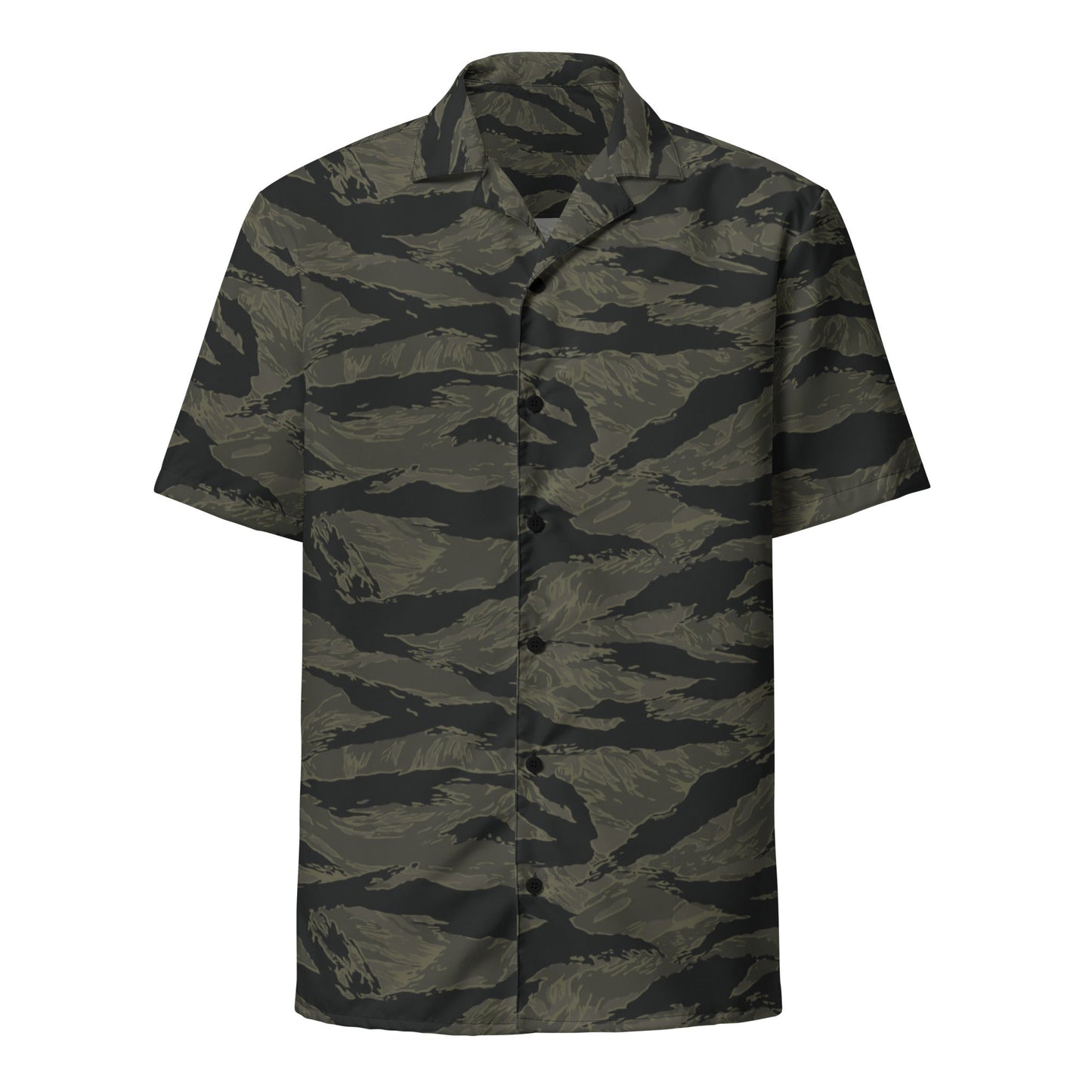 American Tiger Stripe Highland Triple Canopy CAMO Unisex button shirt - Button Shirts