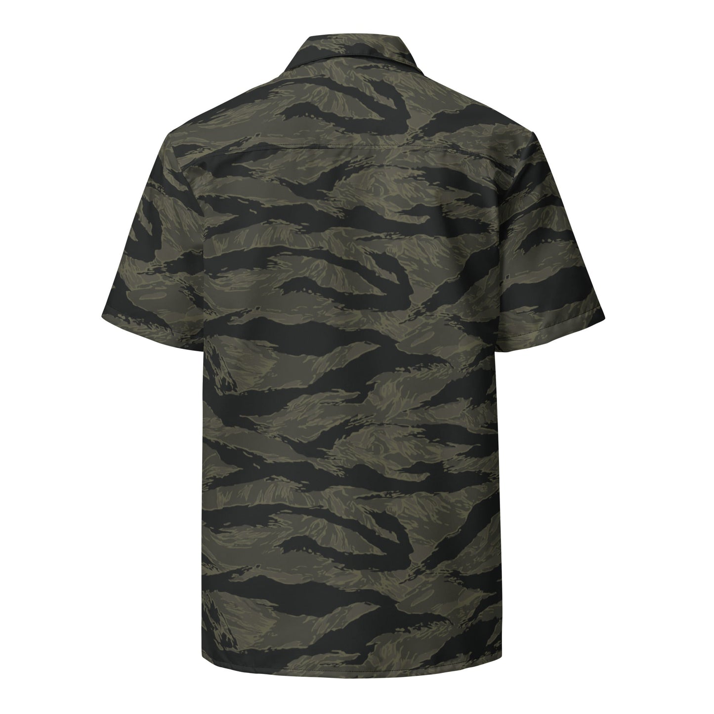 American Tiger Stripe Highland Triple Canopy CAMO Unisex button shirt - Button Shirts