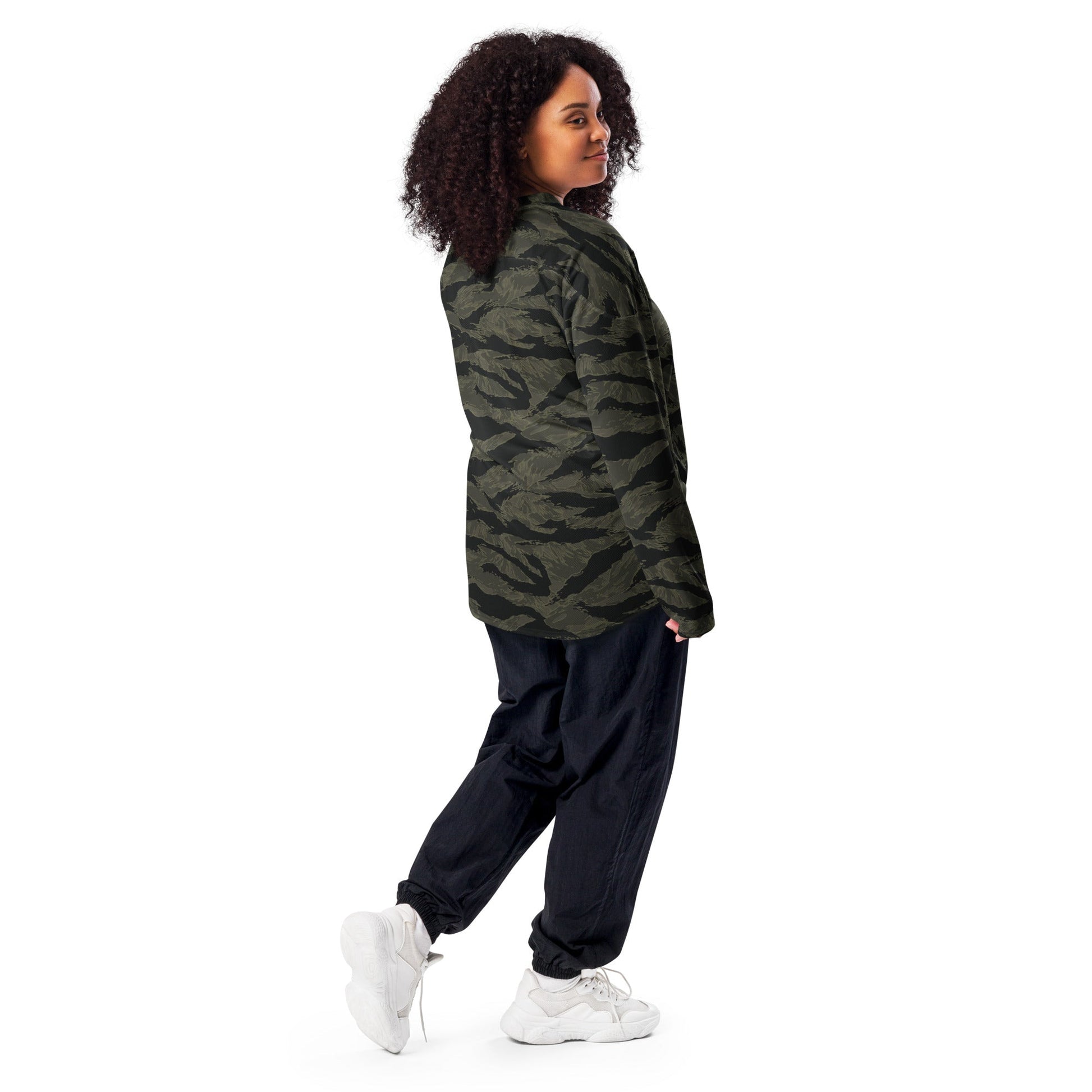 American Tiger Stripe Highland Triple Canopy CAMO Unisex Hockey Fan Jersey