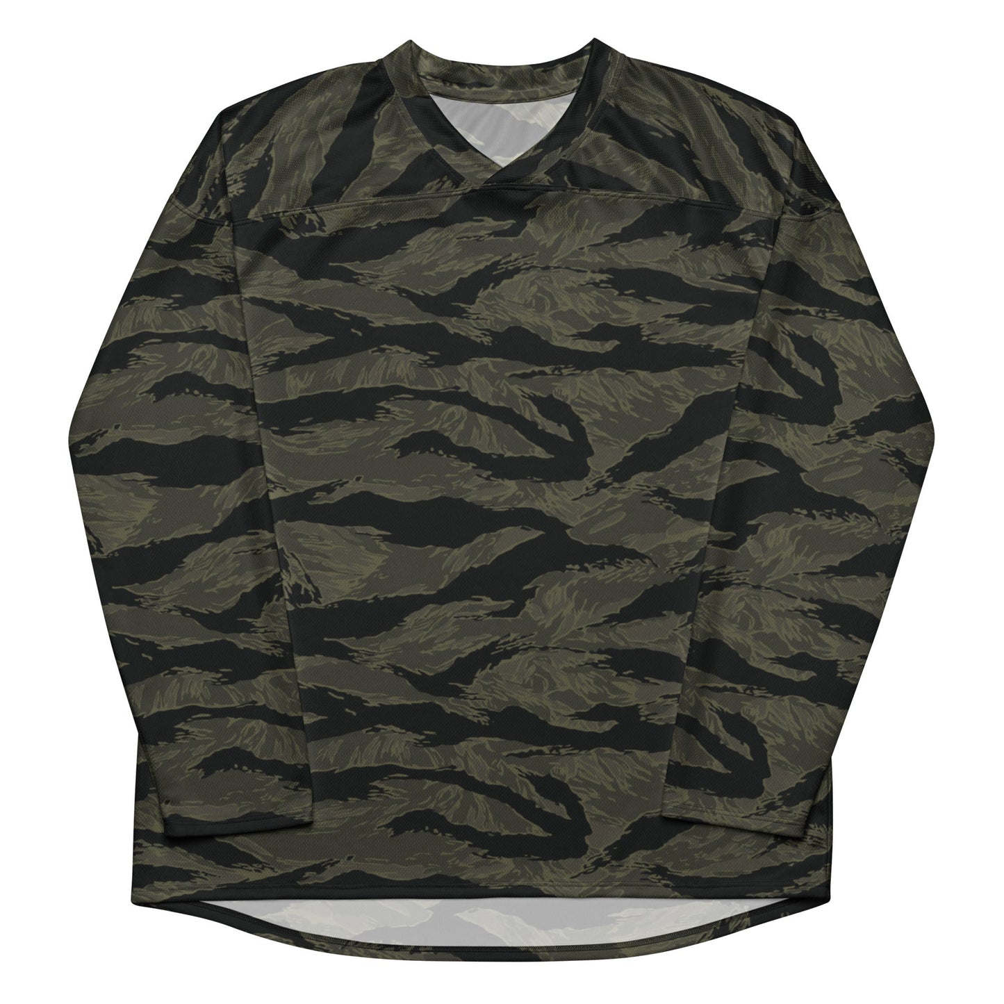 American Tiger Stripe Highland Triple Canopy CAMO Unisex Hockey Fan Jersey