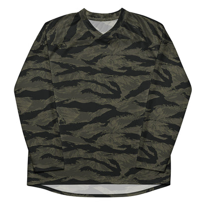 American Tiger Stripe Highland Triple Canopy CAMO Unisex Hockey Fan Jersey