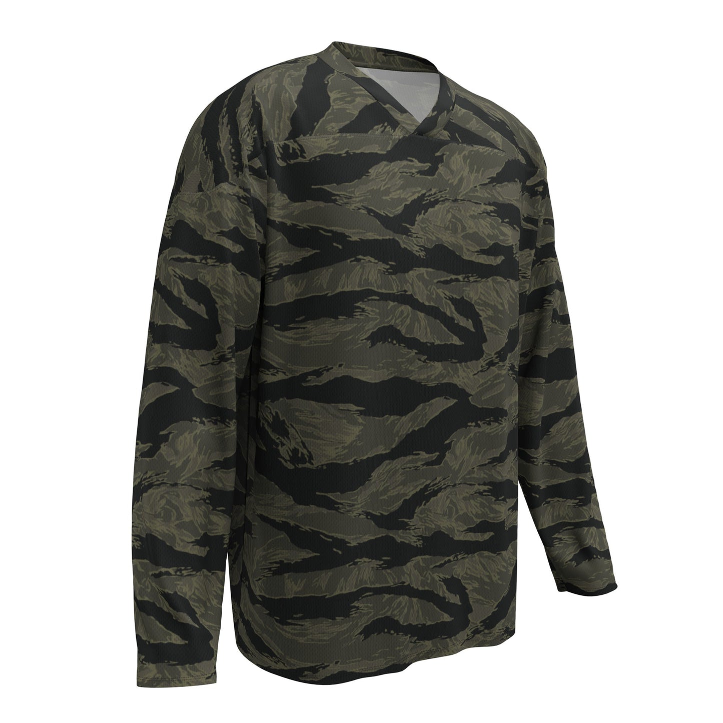 American Tiger Stripe Highland Triple Canopy CAMO Unisex Hockey Fan Jersey