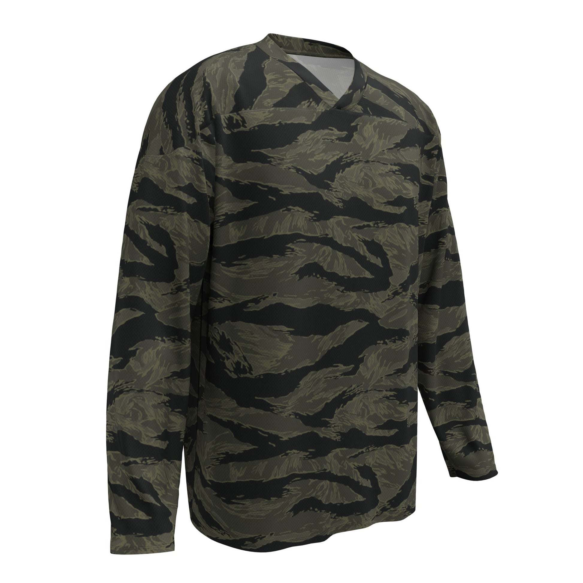 American Tiger Stripe Highland Triple Canopy CAMO Unisex Hockey Fan Jersey