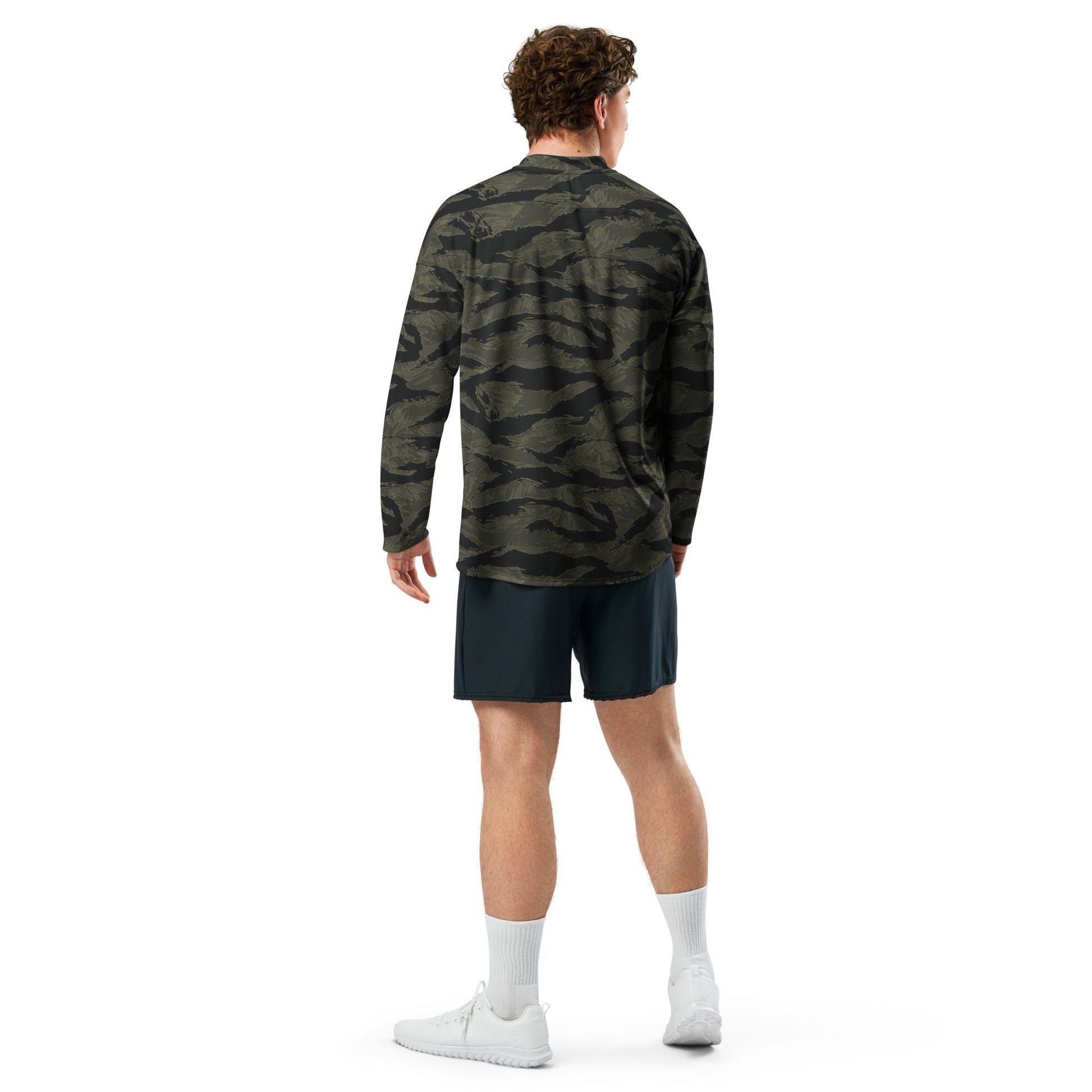American Tiger Stripe Highland Triple Canopy CAMO Unisex Hockey Fan Jersey