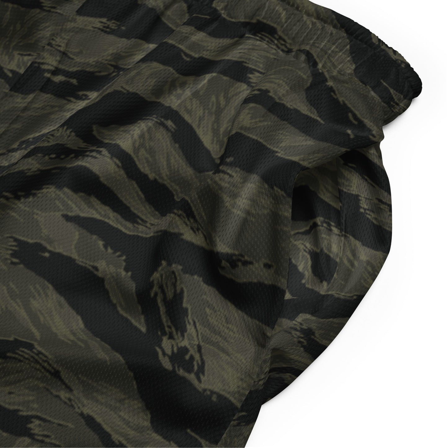 American Tiger Stripe Highland Triple Canopy CAMO Unisex Mesh Shorts