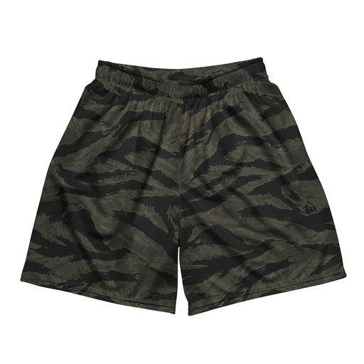 Tiger Stripe Highland Triple Canopy CAMO Unisex Mesh Shorts - 2XS