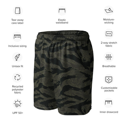 American Tiger Stripe Highland Triple Canopy CAMO Unisex mesh shorts - Mesh Shorts