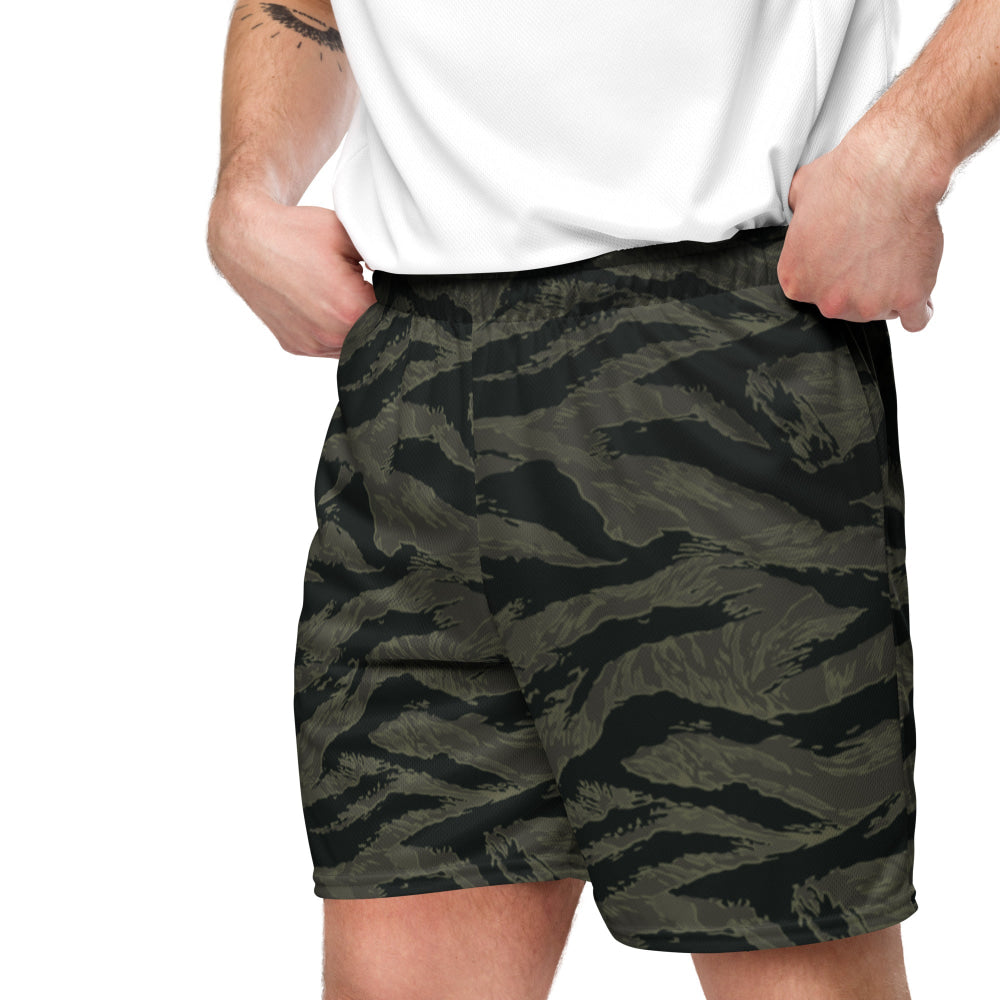 American Tiger Stripe Highland Triple Canopy CAMO Unisex mesh shorts - Mesh Shorts