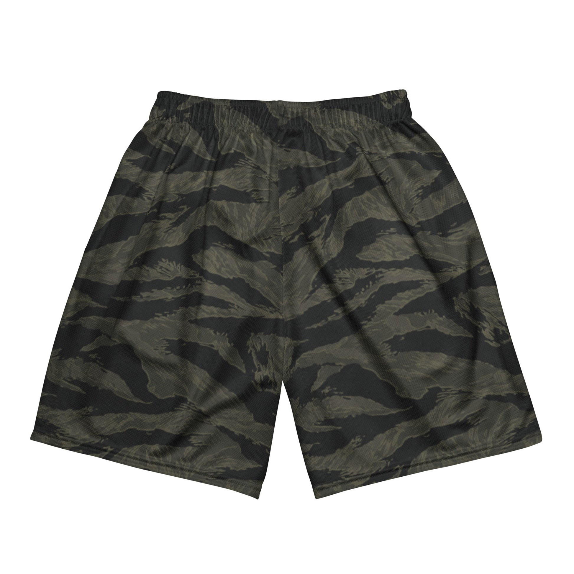 American Tiger Stripe Highland Triple Canopy CAMO Unisex Mesh Shorts